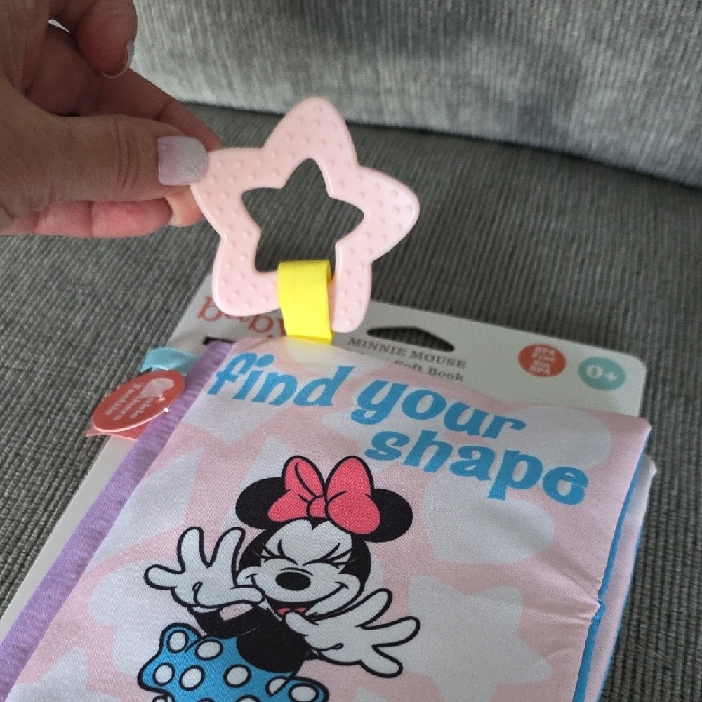 Disney Minnie Mouse Soft Book And Magic Years Soft Sensory Toy, NWT - Picture 6 of 9